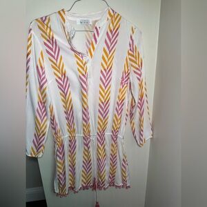 Bindi Women’s Multi-Color Swim Cover-Up Size Medium